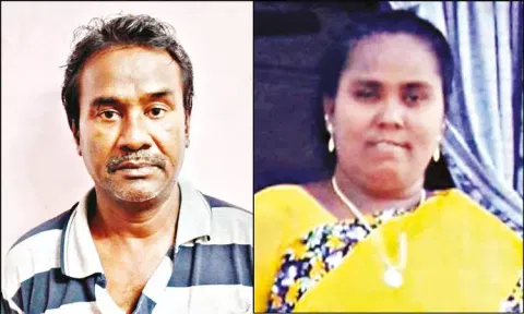 நடத்தையில் சந்தேகம்: மனைவியை வெட்டிக்கொன்ற கணவர் - தூத்துக்குடியில் பரபரப்பு