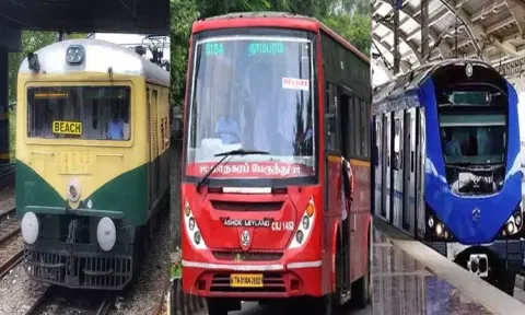 சென்னை: பஸ், ரெயில், மெட்ரோவில் ஒரே டிக்கெட்டில் பயணம் - புதிய அறிவிப்பு