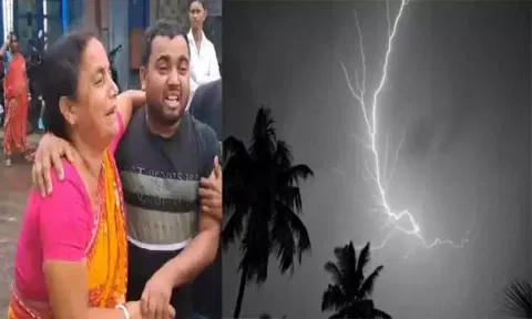 மேற்கு வங்காளத்தில் வெளுத்து வாங்கிய கனமழை...மின்னல் தாக்கி 11 பேர் பலி