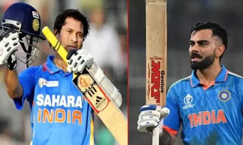 சச்சின் - விராட் கோலி இருவரில் யார் சிறந்தவர்..? - இங்கிலாந்து முன்னாள் வீரர் தேர்வு
