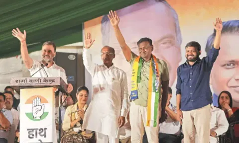 நான் ஆம் ஆத்மி கட்சிக்கு ஓட்டு போட போகிறேன்: ராகுல் காந்தி