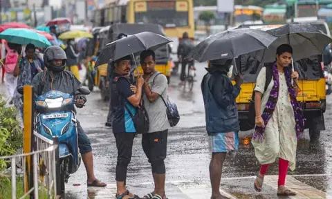 தமிழகத்தின் 15 மாவட்டங்களில் இன்று கனமழைக்கு வாய்ப்பு