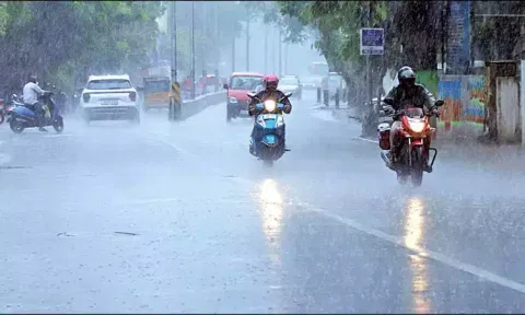 மதியம் 1 மணி வரை மழைக்கு வாய்ப்புள்ள மாவட்டங்கள்