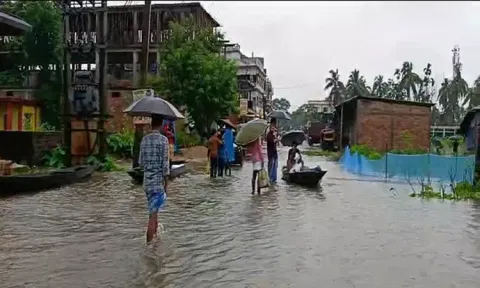 Assam Floods 26 dead