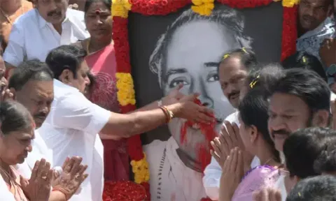 இந்தியாவின் மாநில அரசியல் களங்களில் தமிழ்நாடு தனித்துவமாகத் திகழக் காரணம் அண்ணாதான் - எடப்பாடி பழனிசாமி