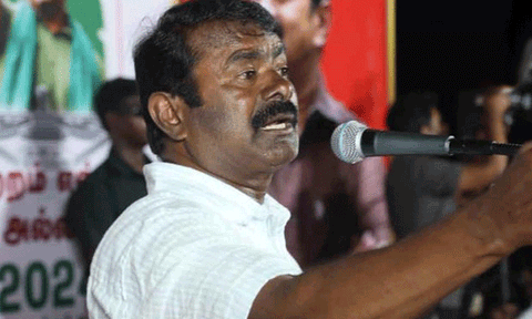 "நாம் தமிழர் ஆட்சிக்கு வந்தால்.. தமிழ்த்தாய் வாழ்த்துப் பாடலையே தூக்கிவிடுவேன்.." - சீமான்