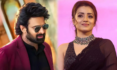 மீண்டும் பிரபாஸுடன் இணைந்து நடிக்கும் திரிஷா