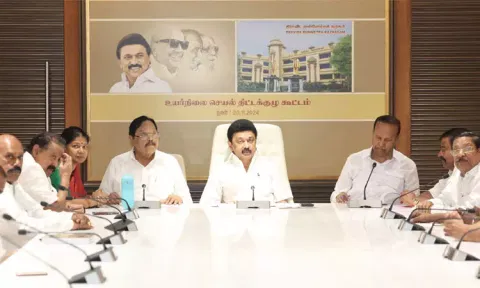 சட்டசபை தேர்தலுக்குத் தயாராவோம்: திமுக உயர்நிலை கூட்டத்தில் தீர்மானம்