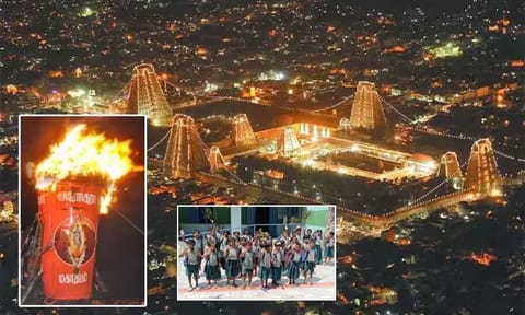 திருவண்ணாமலை தீபத் திருவிழா - பள்ளிகளுக்கு 9 நாட்கள் விடுமுறை
