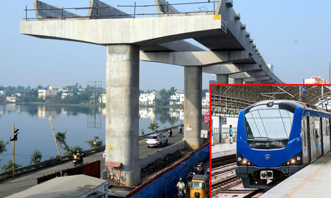 பூந்தமல்லி - போரூர் மெட்ரோ ரெயில் பணிகள் 90 சதவீதம் நிறைவு