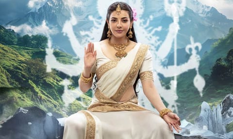'கண்ணப்பா' படத்தில் பார்வதி தேவியாக நடிக்கும் காஜல் அகர்வால்!...வைரலாகும் போஸ்டர்