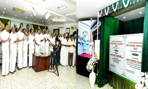 புதுடெல்லியில் புதிதாகக் கட்டப்பட்ட அதிமுக அலுவலகம் இன்று திறப்பு