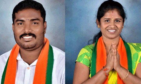 தீபாவளி, ஏலச்சீட்டு நடத்தி மோசடி: முன்னாள் பா.ஜனதா பெண் நிர்வாகி, கணவருடன் கைது