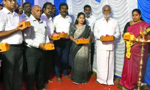 ரூ. 5.75 கோடி மதிப்பீட்டில் அறிவியல் பூங்கா: அமைச்சர் சேகர் பாபு அடிக்கல் நாட்டினார்