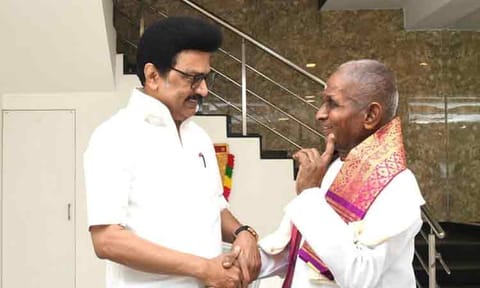 நேற்றும் இன்றும் என்றும் இசை ராஜாங்கத்தின் ஆட்சிதான்: இளையராஜாவுக்கு மு.க.ஸ்டாலின் வாழ்த்து