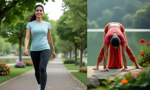 நன்மைகளை அள்ளித்தரும் நடைப்பயிற்சி யோகா