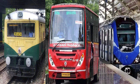 பஸ், ரெயில், மெட்ரோவில் ஒரே டிக்கெட்டில் பயணம்: சென்னையில் அடுத்த மாதம் அறிமுகம்?