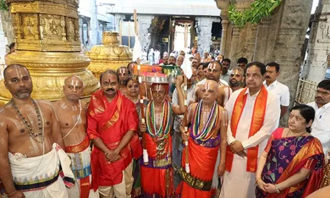 திருப்பதி ஏழுமலையான் கோவிலில் ஆனிவார ஆஸ்தானம்