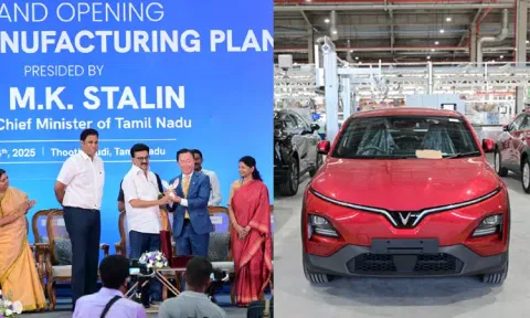 தூத்துக்குடியில் மின்சார கார் உற்பத்தி தொழிற்சாலையை திறந்து வைத்தார் முதல்-அமைச்சர் மு.க.ஸ்டாலின்