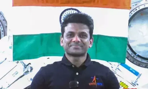 விண்வெளி வீரர் சுபான்ஷு சுக்லா இன்று இந்தியா வருகை