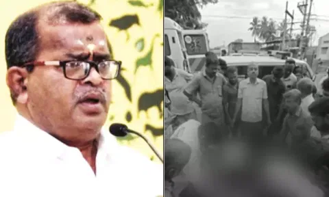 கார் ஏற்றி முதியவரை கொன்ற பேரூராட்சி தலைவர்.. விபத்து நாடகமாடியது அம்பலம்