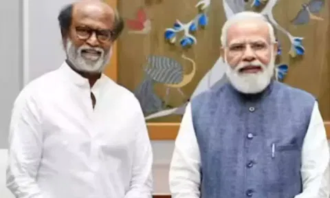 பிரதமர் மோடிக்கு 75-வது பிறந்தநாள்; ரஜினிகாந்த் வாழ்த்து