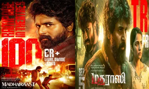 ரூ.100 கோடி கிளப்பில் இணைந்த சிவகார்த்திகேயனின் “மதராஸி”