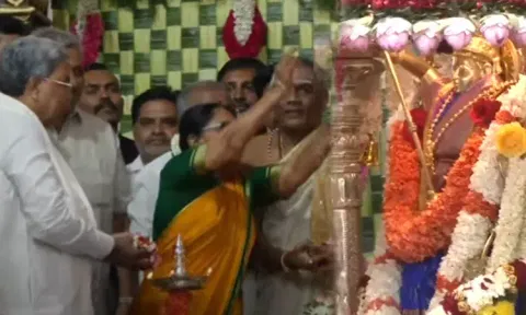 உலக புகழ்பெற்ற மைசூரு தசரா விழா கோலாகலமாக தொடங்கியது