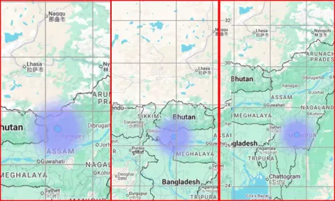 மணிப்பூர், அருணாச்சல பிரதேசத்தில் நிலநடுக்கம்