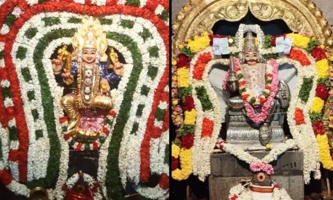 பொங்கல் திருவிழா.. சிறப்பு அலங்காரத்துடன் அருள்பாலித்த பெருந்துறை கோட்டை மாரியம்மன்