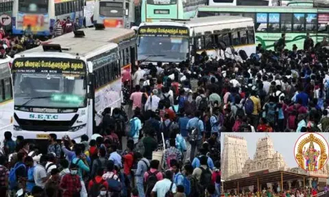 திருச்செந்தூர் சூரசம்ஹாரம்: சிறப்பு பஸ்கள் இயக்கம்