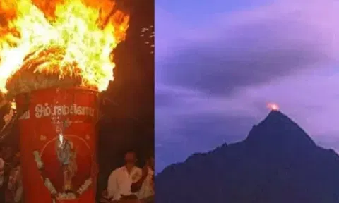 11 நாட்கள் காட்சி தரும் திருவண்ணாமலை கார்த்திகை தீபம்
