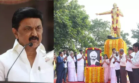 புதுநெறி காட்டிய புலவன் பாரதியின் பெருமையை எட்டுத்திக்கும் கொண்டு சேர்ப்போம்: முதல்-அமைச்சர் மு.க.ஸ்டாலின்