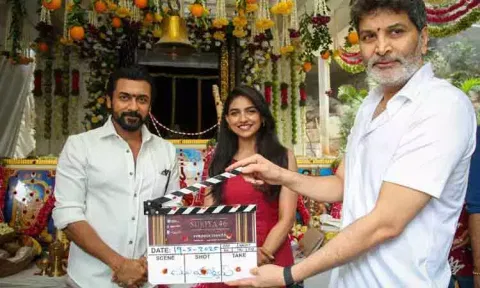 Suriya has wrapped up the Venky Atluri project