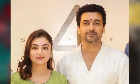 Nazriya gives an update on the 'Suriya47' film