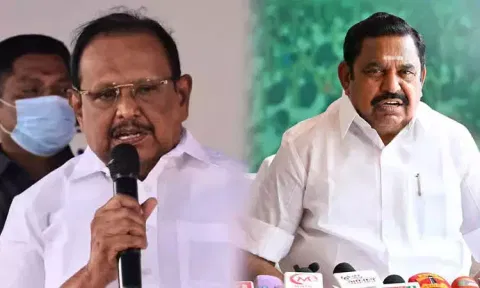 நேருக்கு நேர் மேடை ஏறத் தயாரா? எடப்பாடி பழனிசாமிக்கு அமைச்சர் ரகுபதி பதிலடி