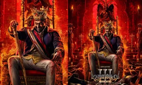 "டிமான்ட்டி காலனி 3" படத்தின் பர்ஸ்ட் லுக் வெளியானது!