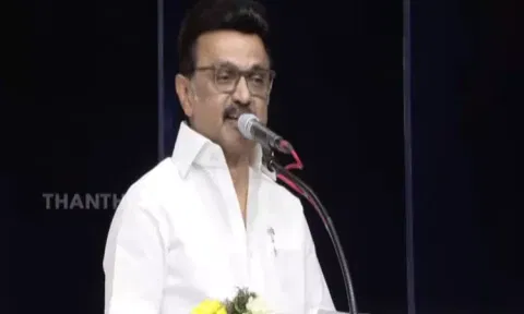 பராசக்தி வசனத்தை பேசி பள்ளியில் பரிசு பெற்றவர் ஏவிஎம் சரவணன்: முதல் அமைச்சர் மு.க. ஸ்டாலின்
