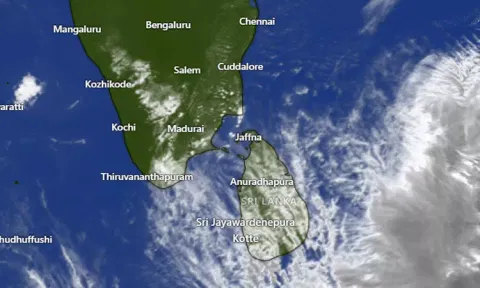 ஆழ்ந்த காற்றழுத்த தாழ்வுப் பகுதி, தாழ்வு மண்டலமாக வலுப்பெற்றது