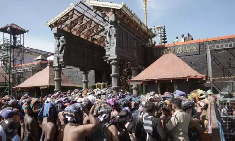 சபரிமலையில் நாளை மகர ஜோதி தரிசனம்.. பக்தர்களுக்கு கடும் கட்டுப்பாடுகள்