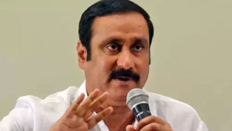 PMK leader Anbumani Ramadoss 