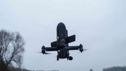 Representative image of drone attack in Sudan