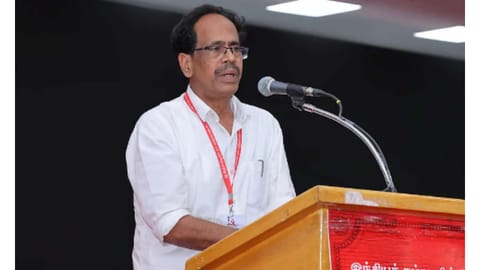 CPI state secretary M Veerapandian