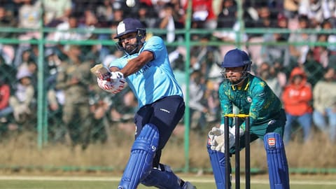  Rohit Sharma in action