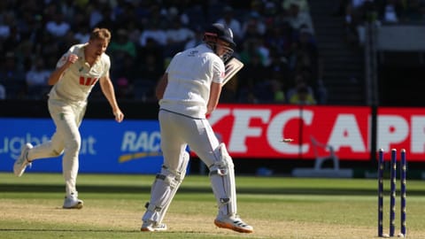 Australian allrounder Cameroon Green dismissed England's Gus Atkinson 
(Photo: AP)