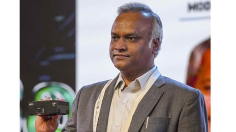 Karnataka Minister of Information Technology and Biotechnology Priyank Kharge during the inauguration of Bengaluru Tech Summit 2025, in Bengaluru, Karnataka, Tuesday, Nov. 18, 2025 