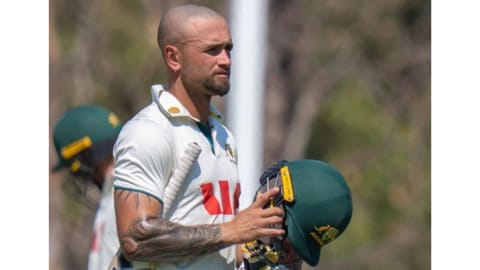 Australian opener J﻿ake Weatherald