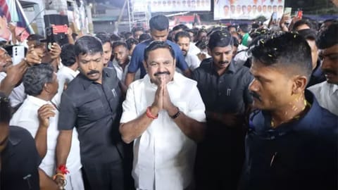 AIADMK General Secretary Edappadi K Palaniswami