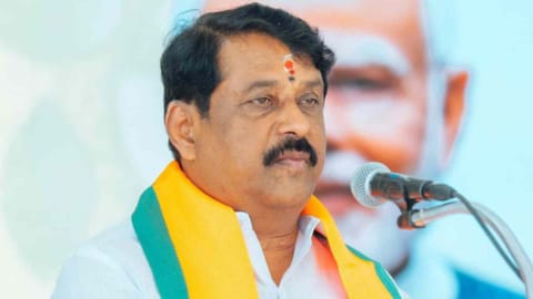 BJP Tamil Nadu chief Nainar Nagenthran