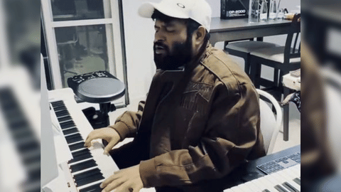 Music director Thaman 
